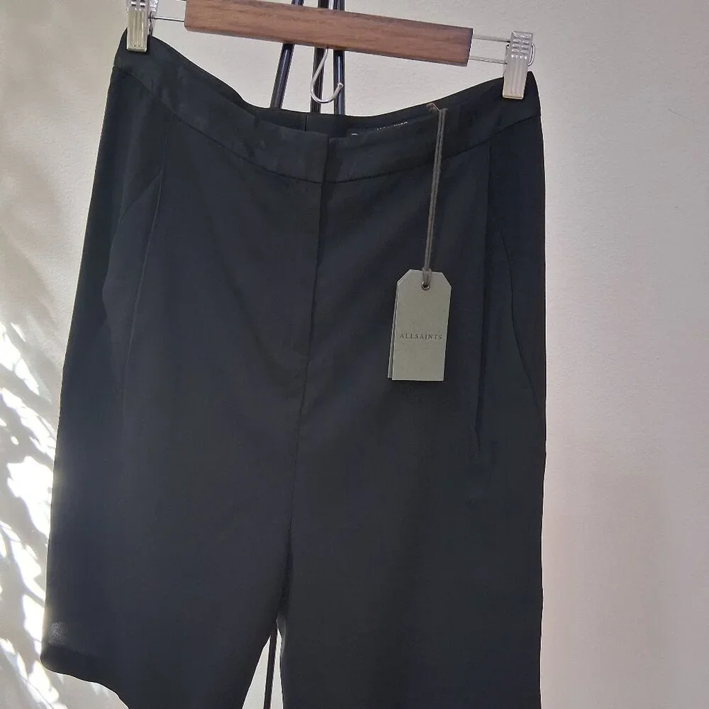 All Saints Black Skirt Shorts